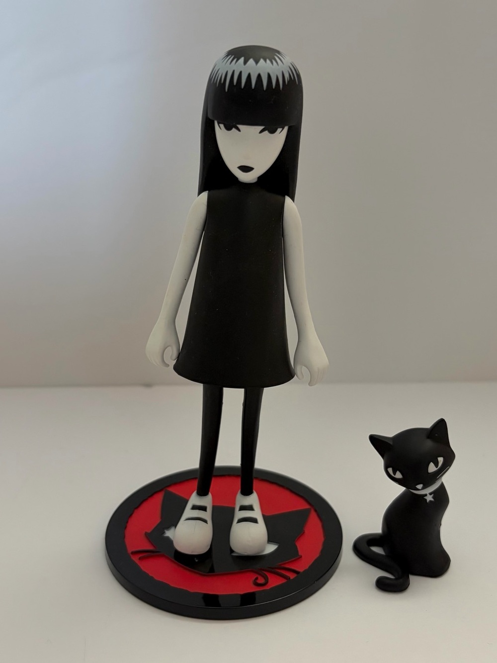 Emily the Strange and Cat Figurine